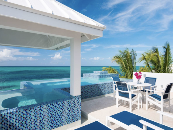 Luxury Three Level Beachfront Vacation Villa Turks & Caicos
